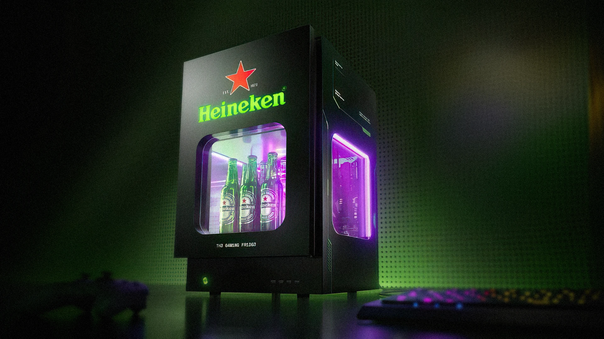 Heineken Gaming Fridge